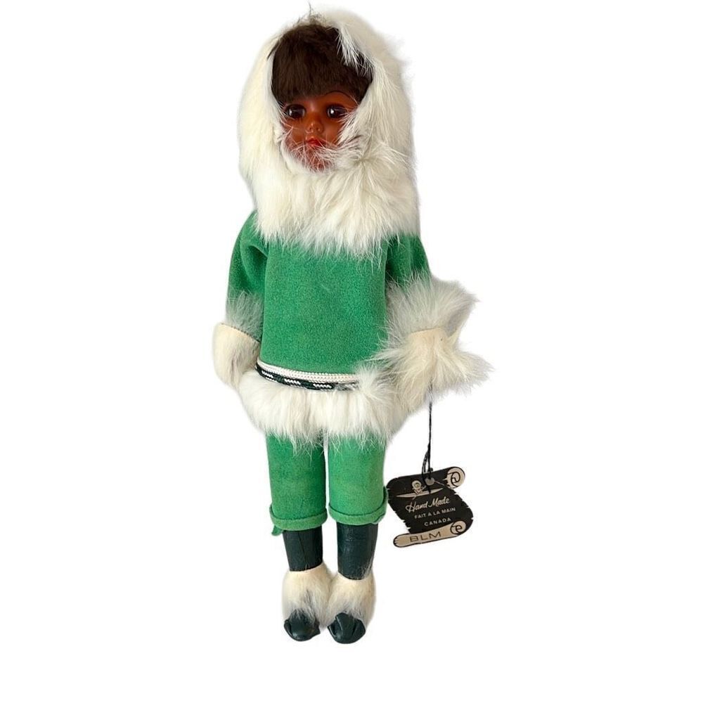 Fait A LA Main Canada Eskimo Collector Doll BLM